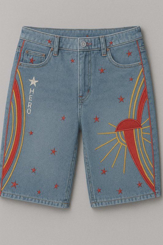 Supernova Hero Shorts – Star Red